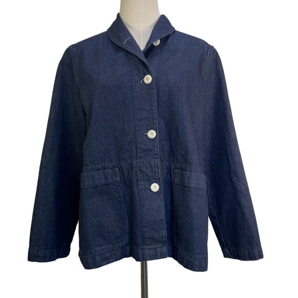 Toast Hal Denim Jacket Blue - Picture 1 of 12